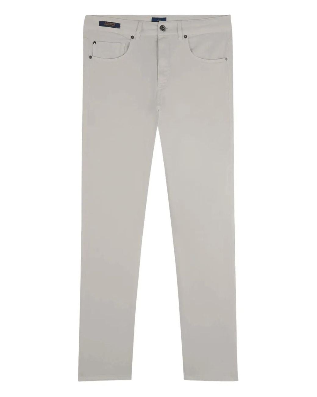 Paul & Shark Gray Five-Pocket Trousers for men