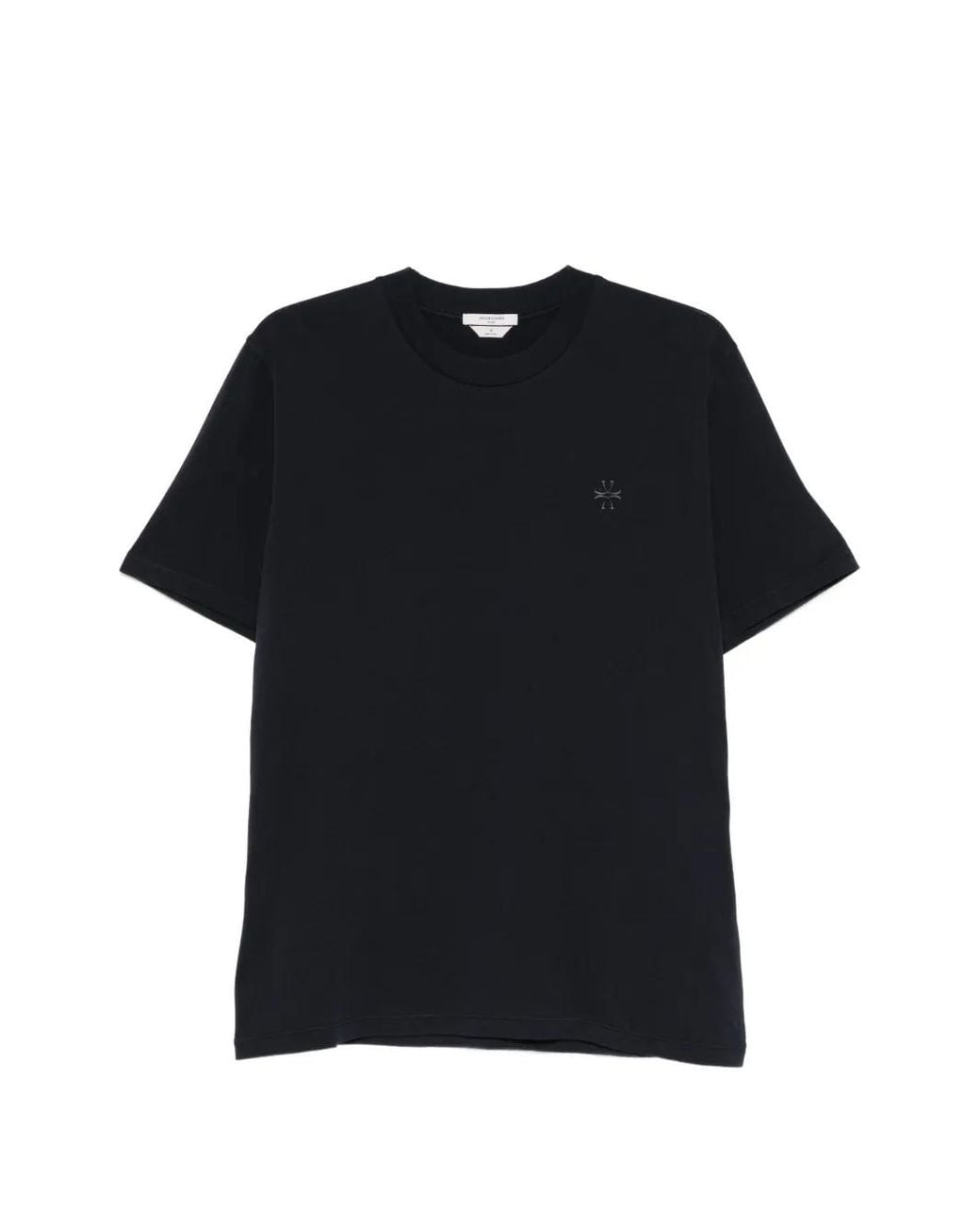 Jacob Cohen Black Crew Neck Tee for men