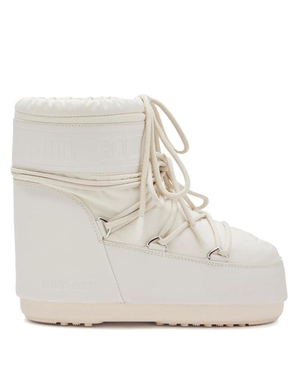 Moon Boot Icon Low Boots in White for Men | Lyst