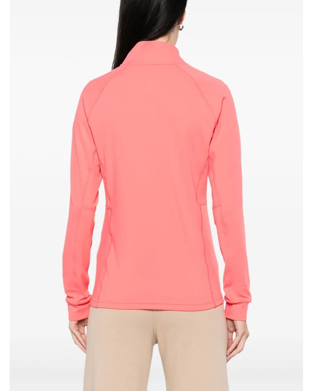Rossignol Pink Zip-Up Sweatshirt