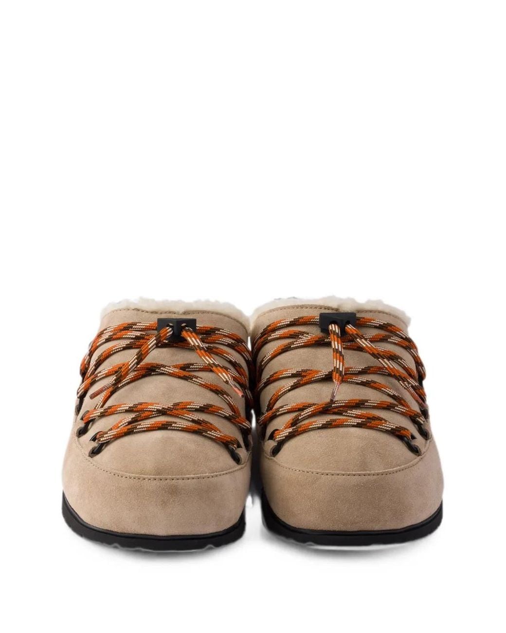 Prada Brown Suede Mules