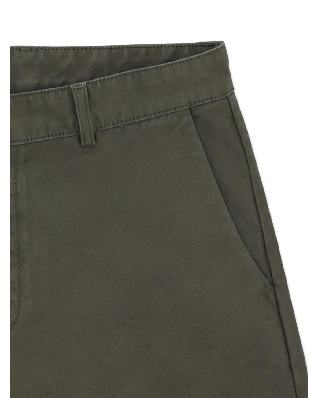 Fortela Green Maine Cotton Chino Trousers for men