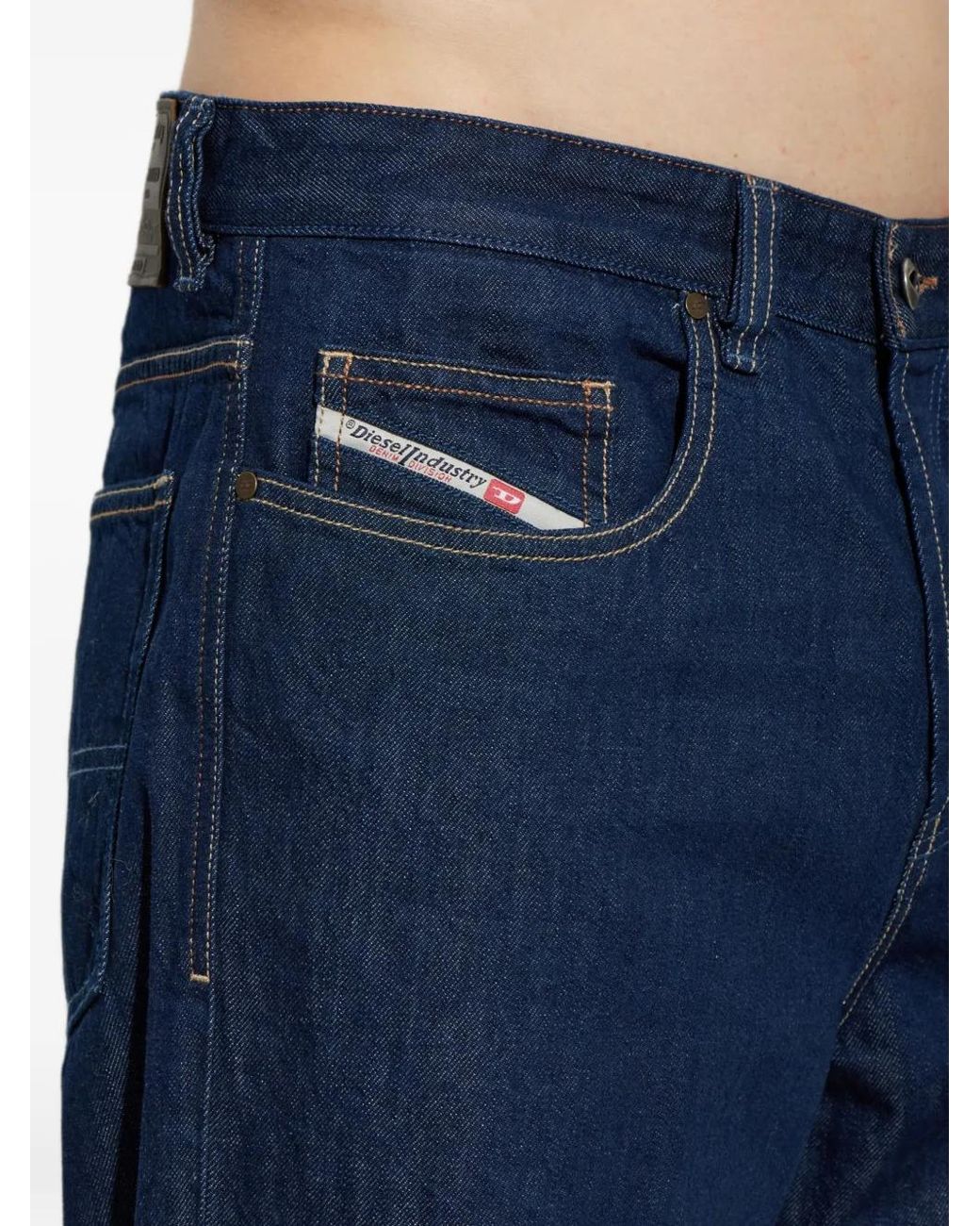 DIESEL Blue 2001 D-Macro Jeans for men