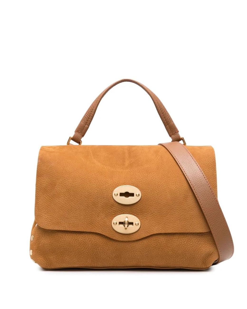Zanellato Brown Postina Jones Shoulder Bag