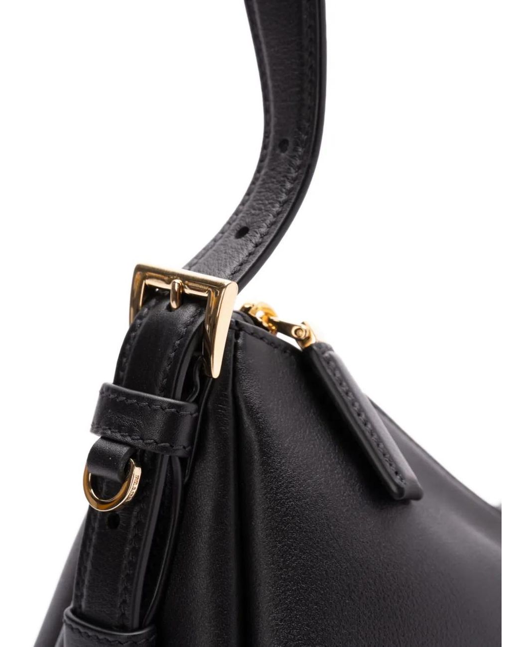 Prada Black Large Aimãe Shoulder Bag