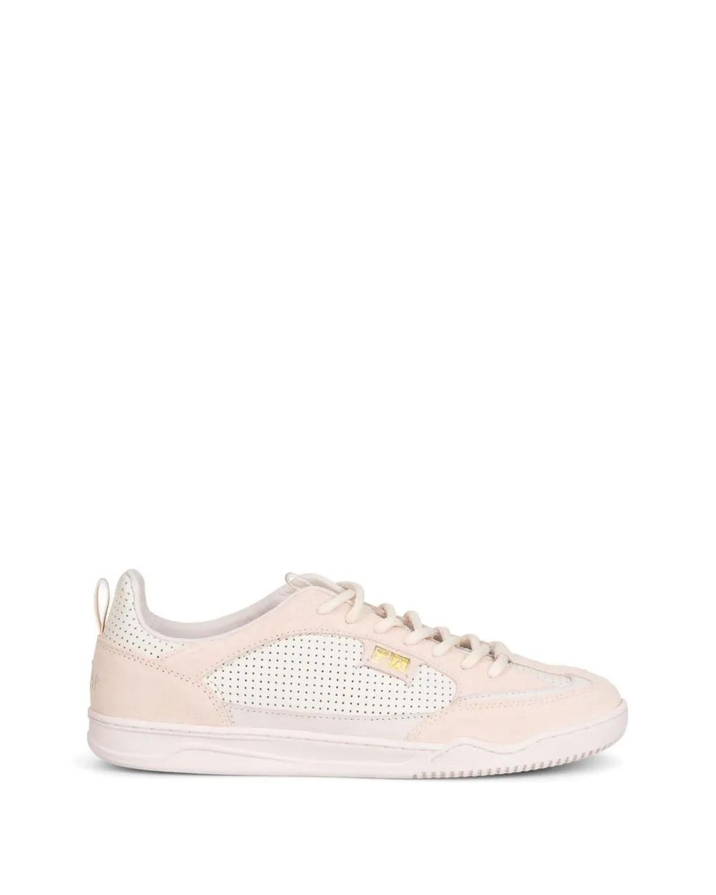 Fila Pink X Aries Slantshot Leather Sneakers