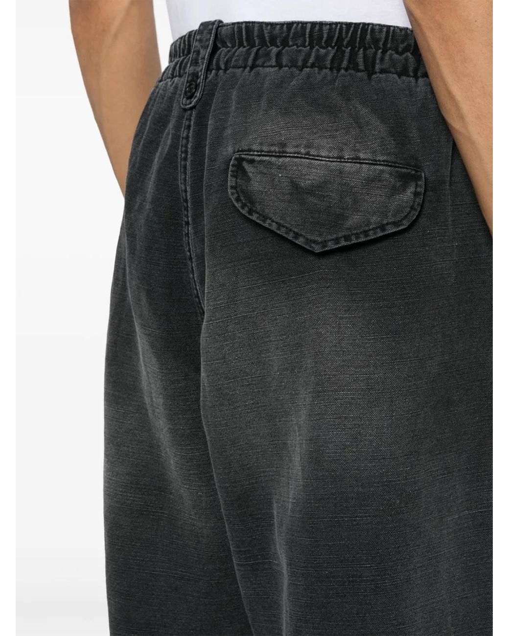 YMC Black Military Tapered Jeans for men