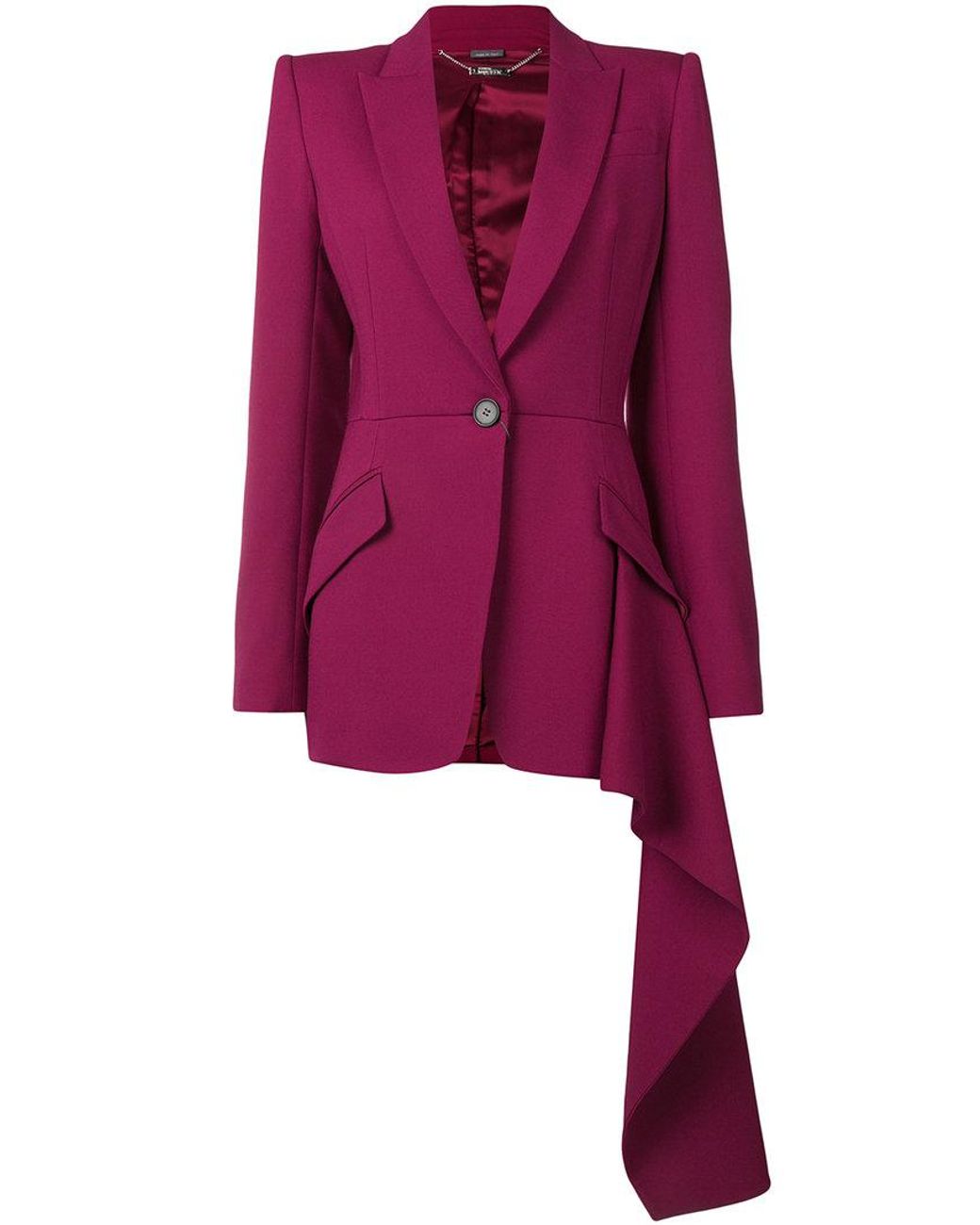 【送料&関税込】Alexander McQueen Asymmetric Blazer Alexander McQueen Asymmetric blazer | RegalFille |