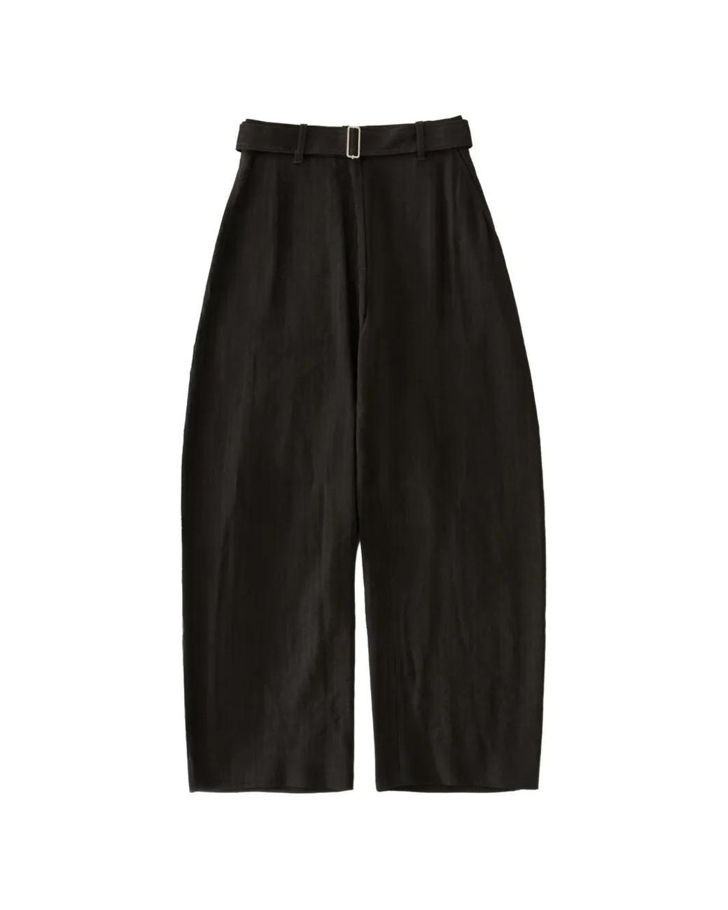 Studio Nicholson Black Chatto Belt Palazzo Pants