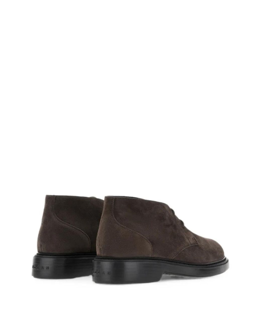 Hogan Brown H704 Boots for men