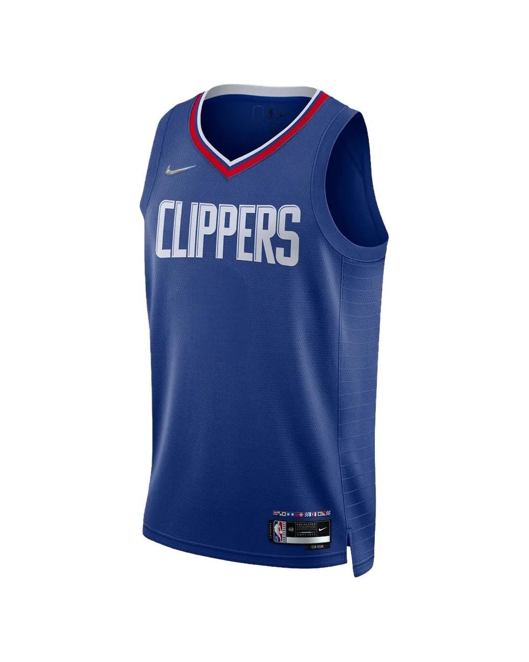 Nike Blue La Clippers 21/22 Diamond Icon Edition Swingman Tank Top for men