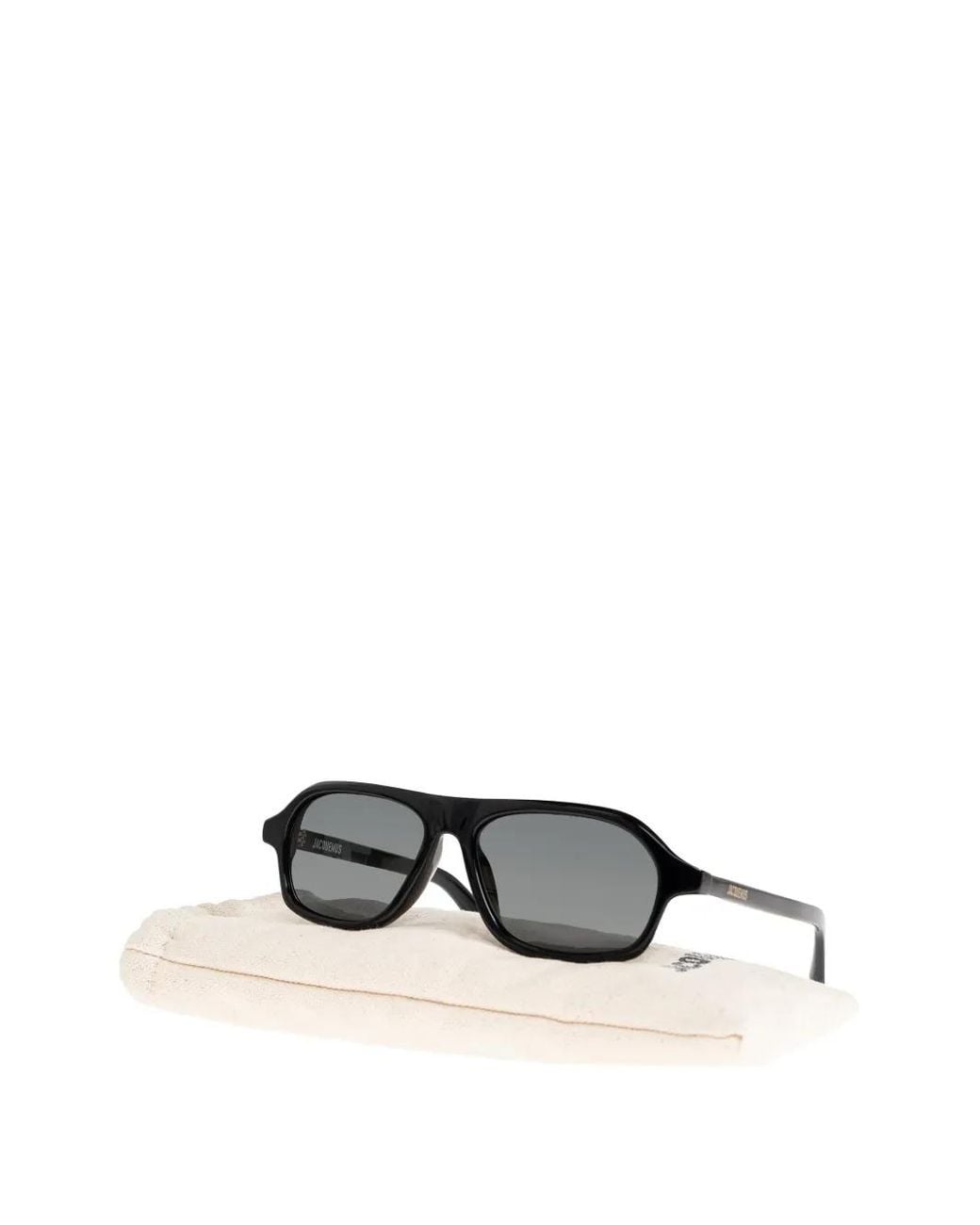 Jacquemus Gray Square-Frame Sunglasses