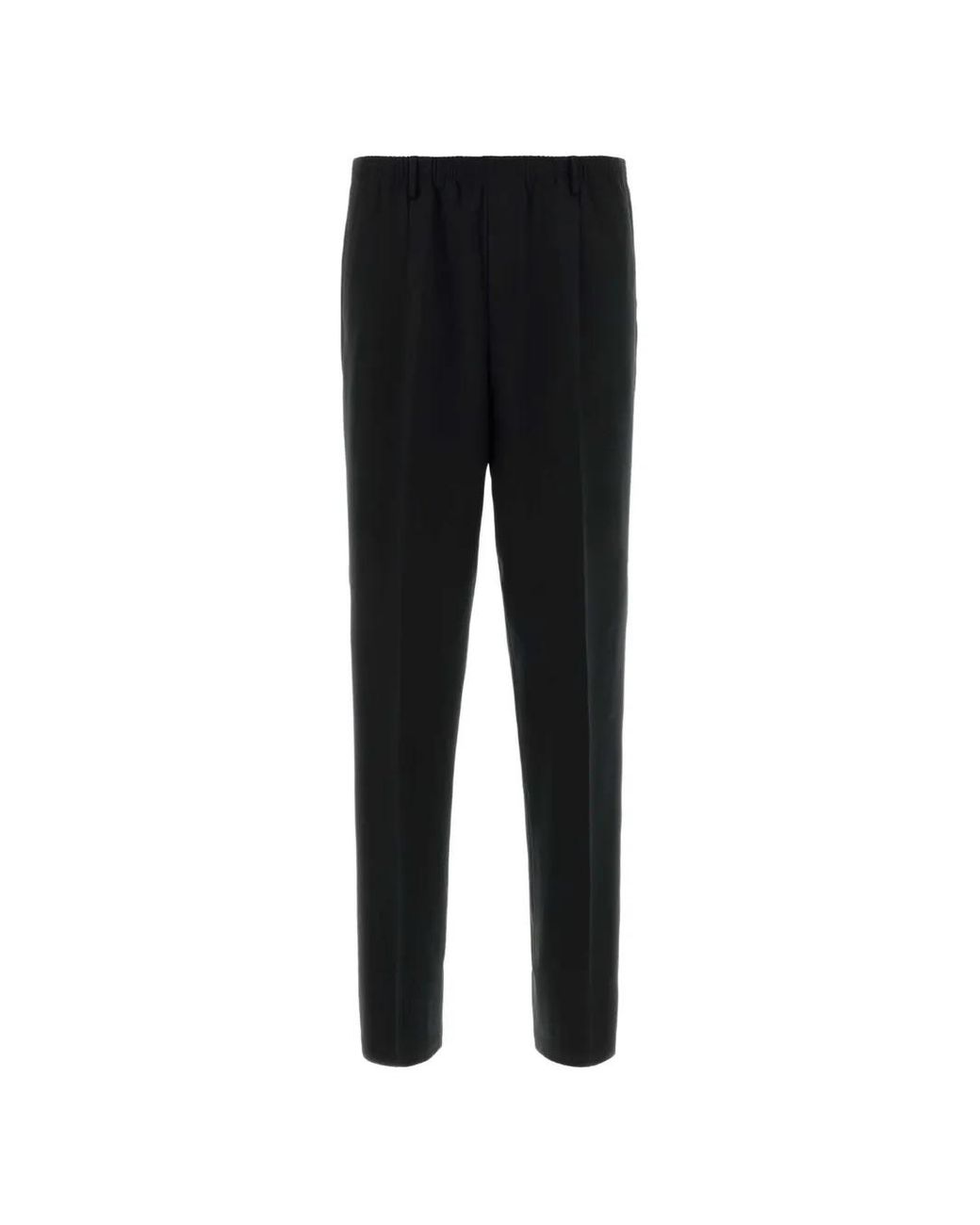 Cellar Door Black Relaxed-Fit Trousers for men