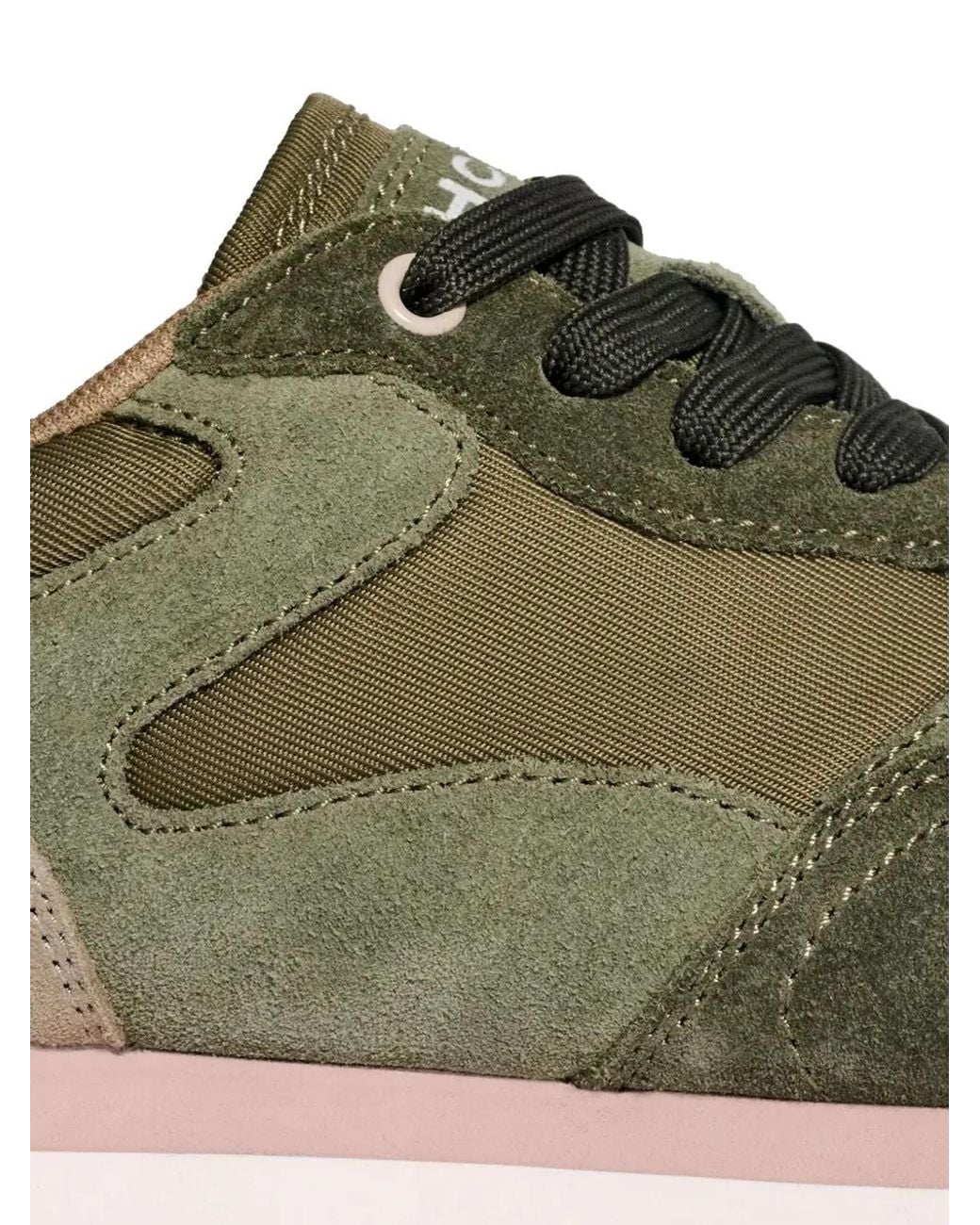 HOFF Green 30Mm City Los Angeles Panelled Lace-Up Sneakers
