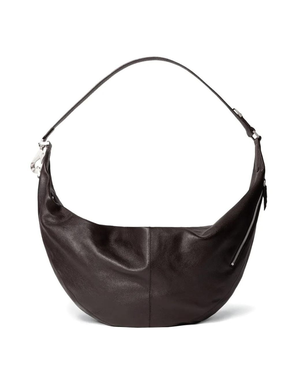 Lemaire Brown Large Quiver Clip Bag