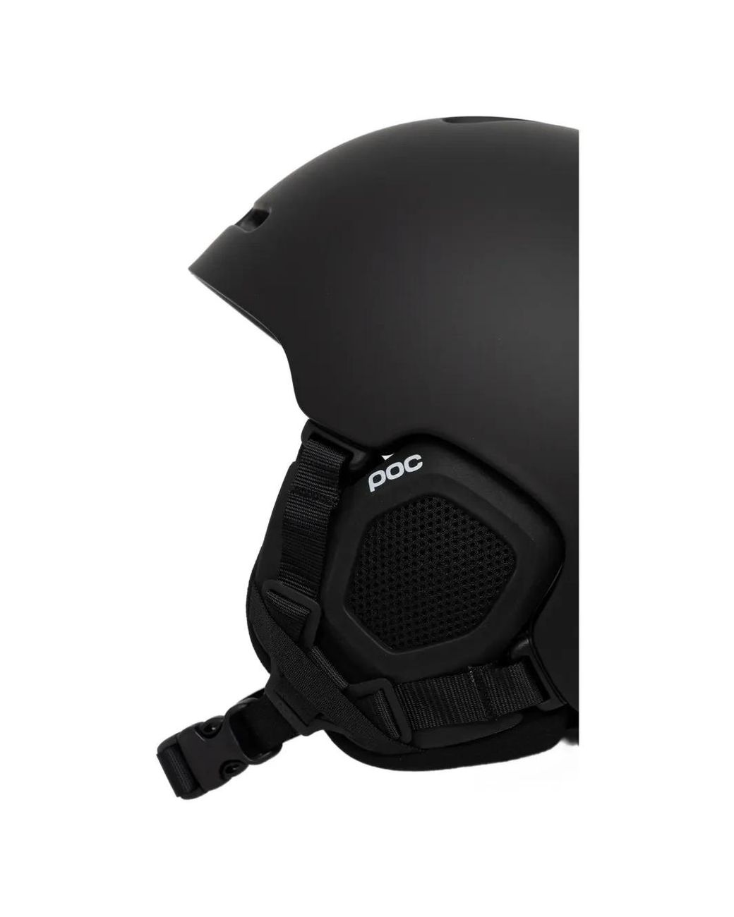 Poc Black Logo-Print Ski Helmet