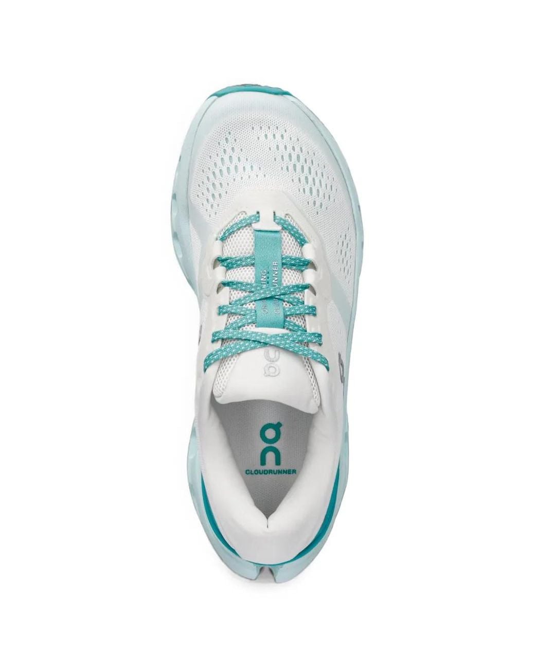 On Shoes Blue Baskets Cloudrunner 3 À Logo