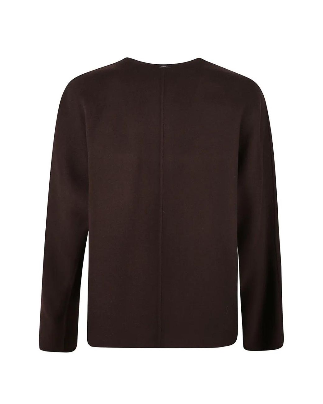Max Mara Black Scarf-Detail Button-Front Jacket