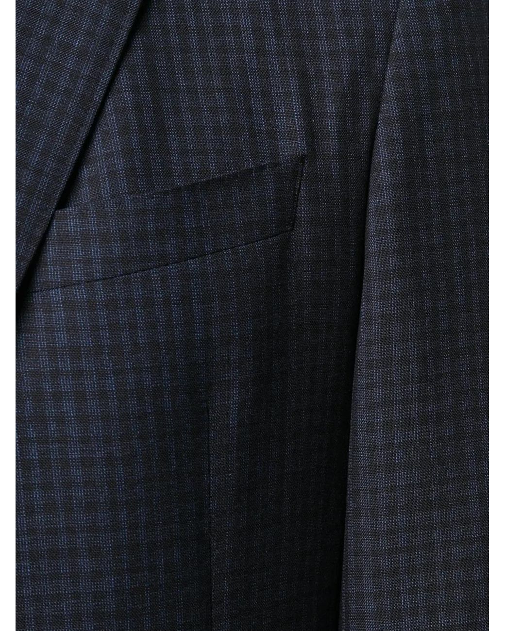 Boss Geruite Blazer in het Blue voor heren