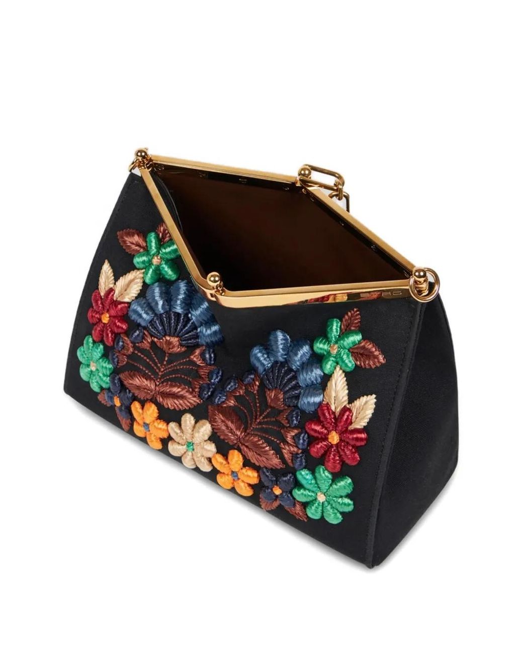 Etro Black Medium Vela Shoulder Bag