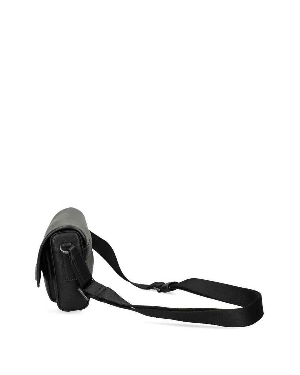 Calvin Klein Black Flap Cross Body Bag