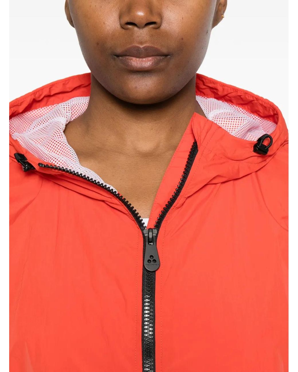 Chaqueta Con Capucha Peuterey de color Red
