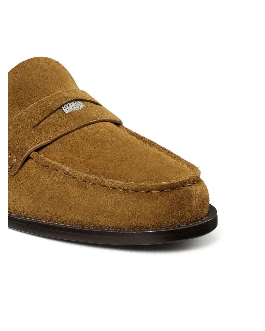 Tory Burch Brown Classic Penny Loafers