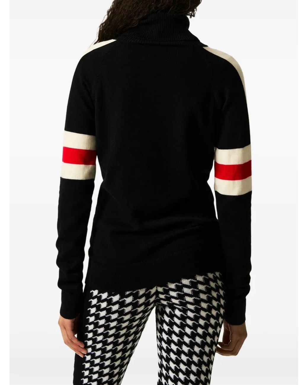 Perfect Moment Black Neve Wool Sweater