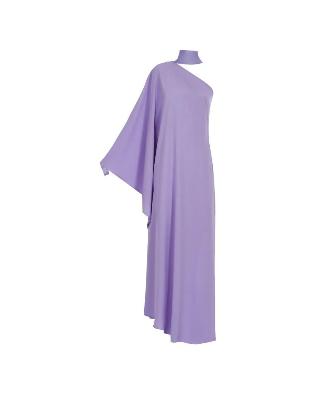 Taller Marmo Purple Florinda One-Shoulder Maxi Dress