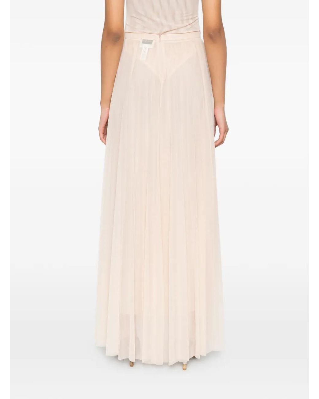 Forte_forte Natural Pleated Maxi Skirt
