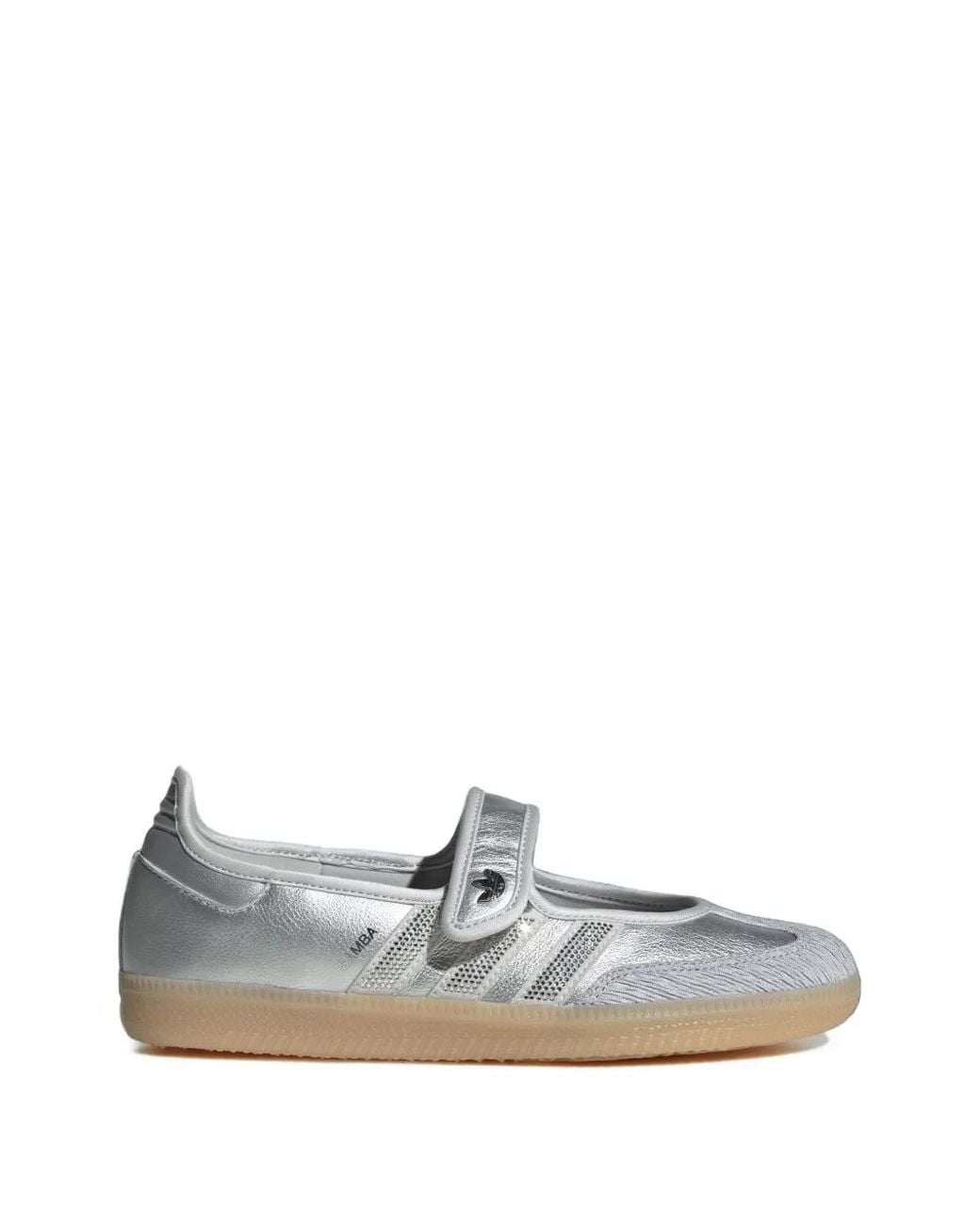 Adidas White Samba Og Touch-Strap Sneakers