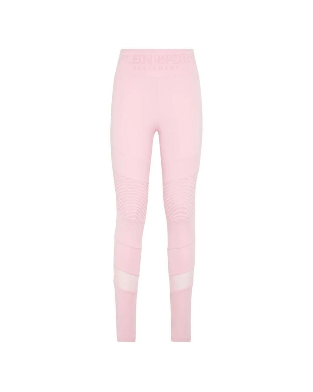 Philipp Plein Pink Elasticated-Waistband Leggings