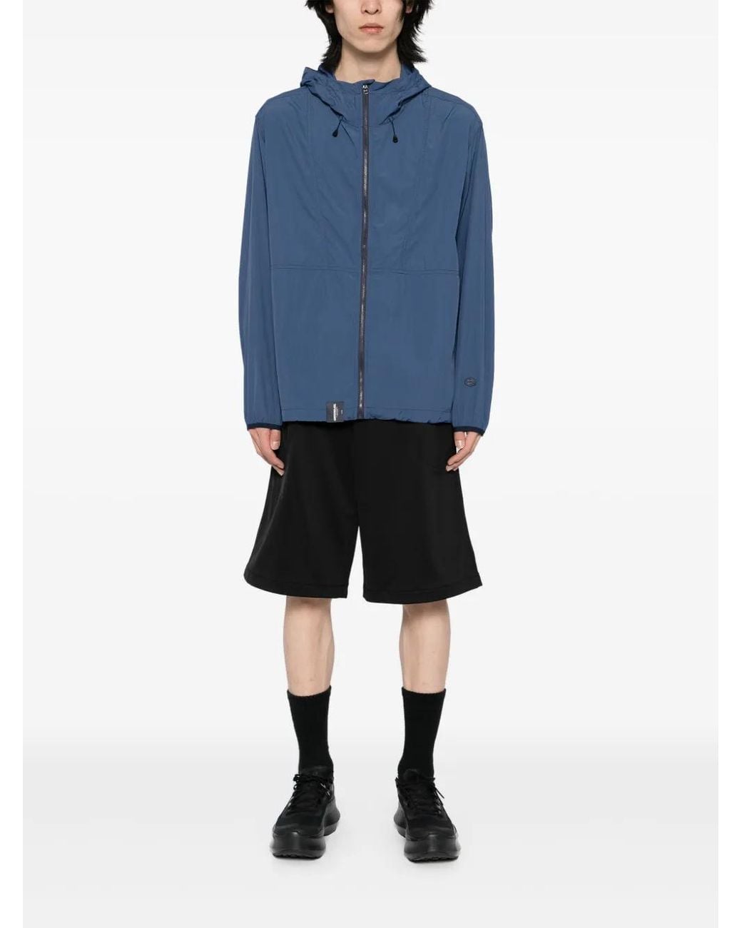 Chocoolate Blue Panelled Jacket for men