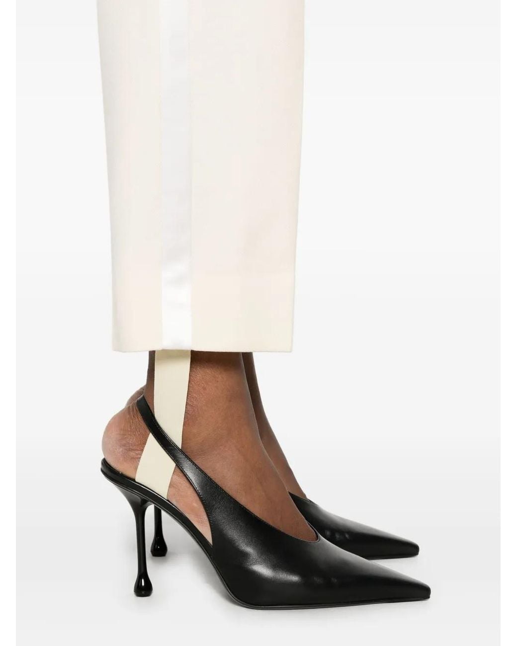Pantalones De Esmoquin Wardrobe NYC de color White