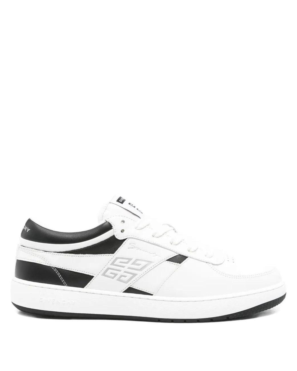 Baskets G Move En Cuir Mélangé Givenchy pour homme en coloris White