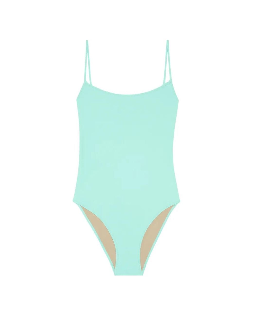 Lido Blue Trentasei Scoop-Neck Swimsuit