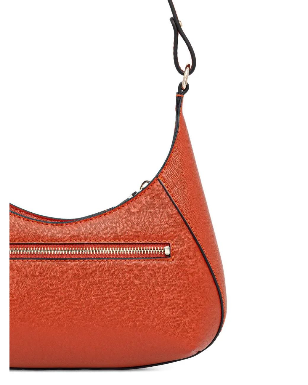 Guess Red Mimina Ring-Detail Tote Bag