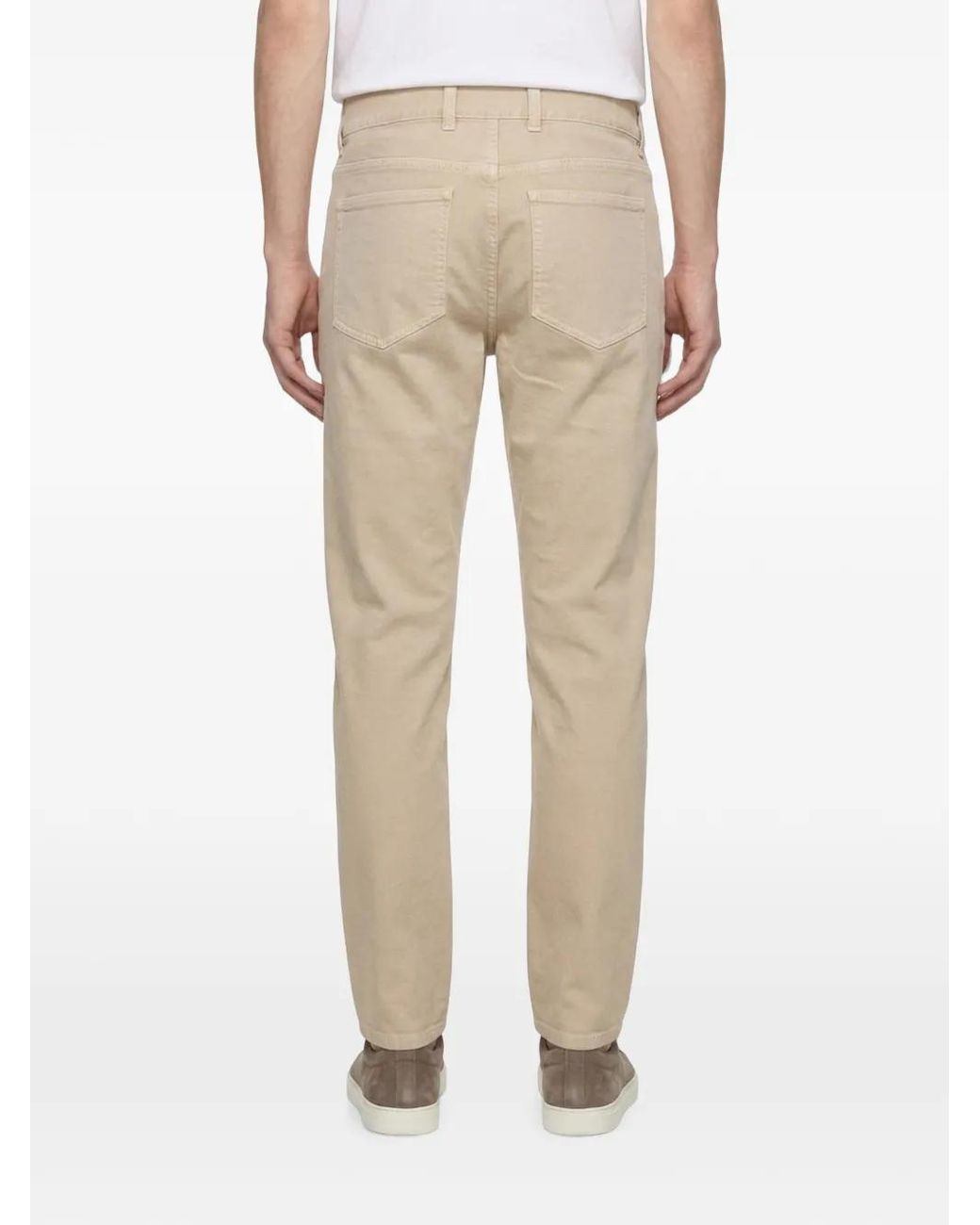 Eleventy Natural Pantalon Droit À Poches Multiples for men