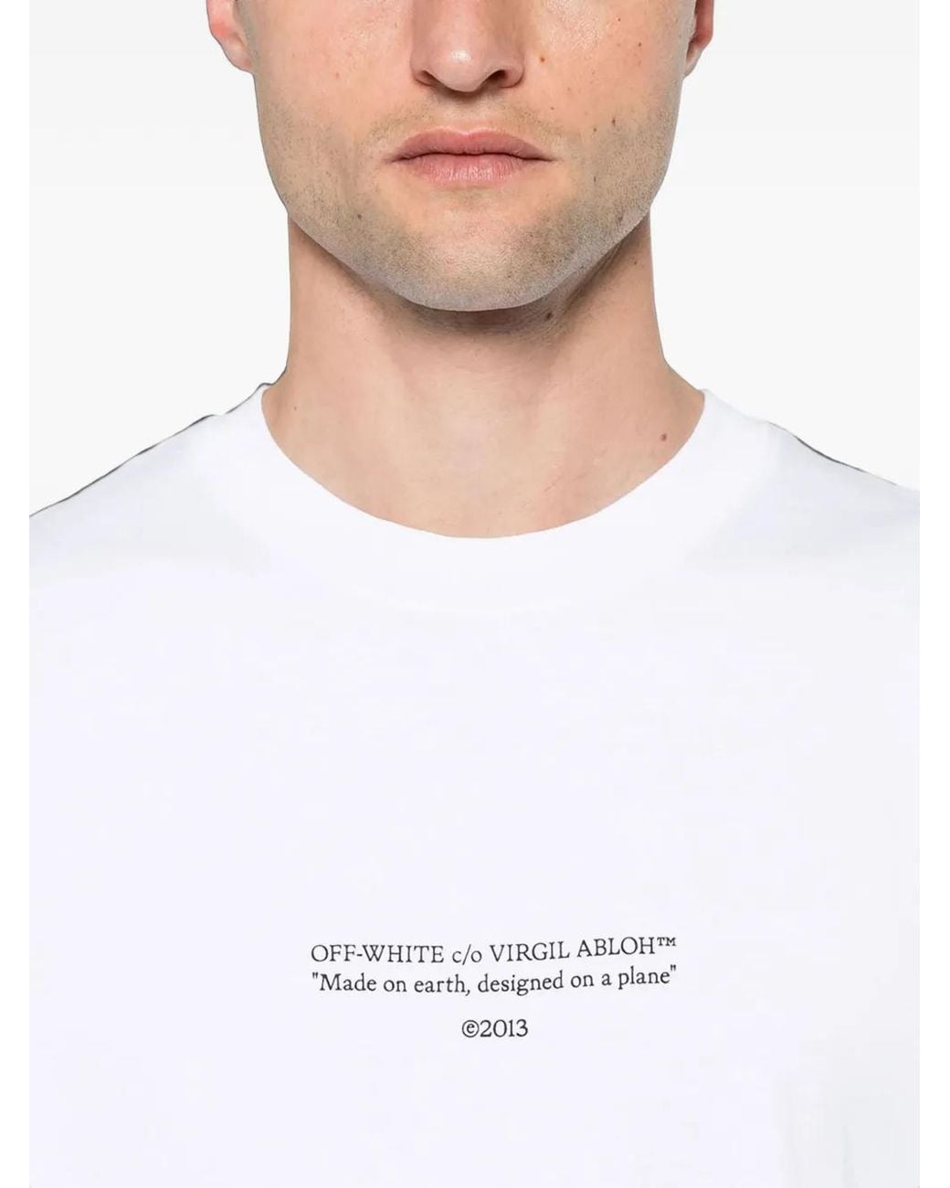 Off-White c/o Virgil Abloh White Statement T-Shirt for men