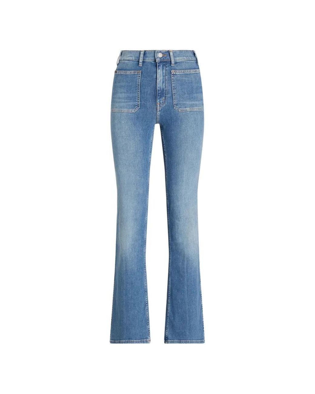Polo Ralph Lauren Blue Jean À Poches Plaquées