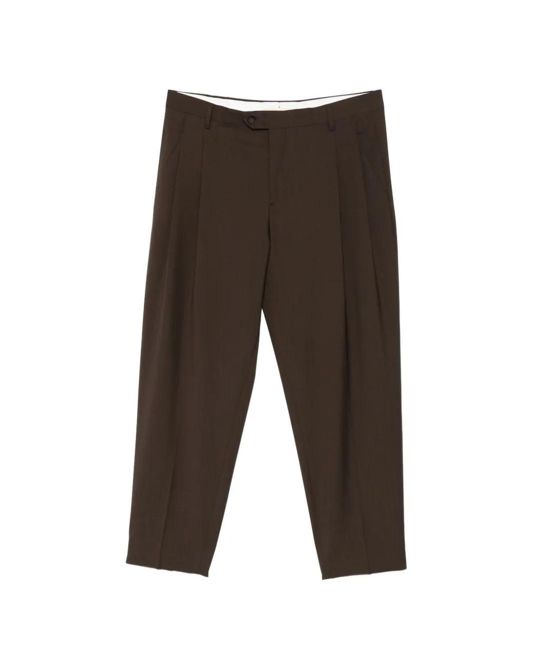 Briglia 1949 White Pantalon Arnos À Plis for men