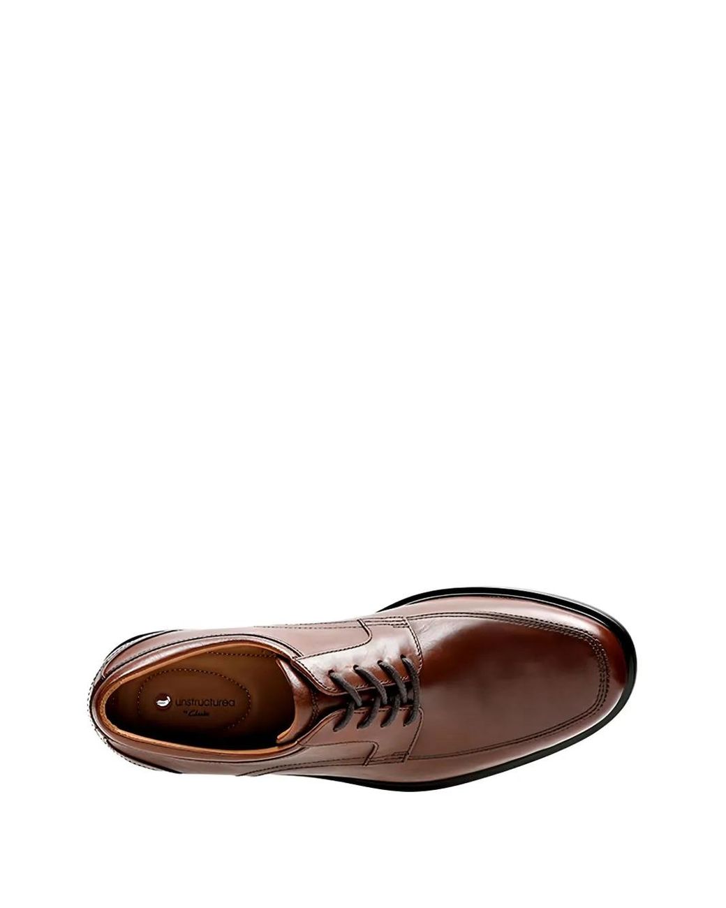 Clarks Brown Aldric Park Lace-Up Derby Shoes for men