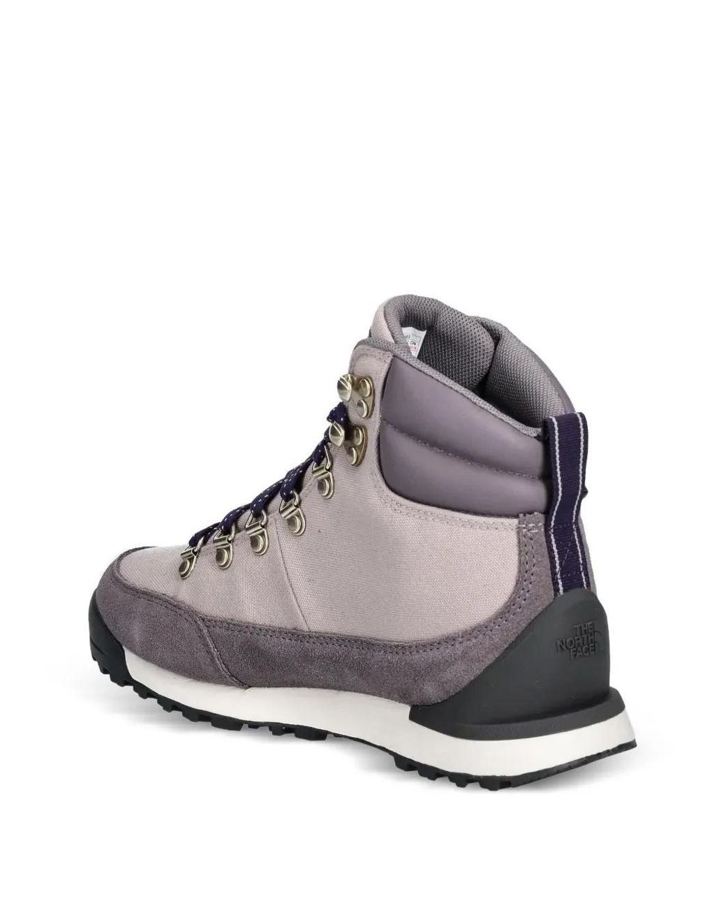 The North Face Gray Bottines Back To Berkeley Iv À Œillets En Métal Et Lacets