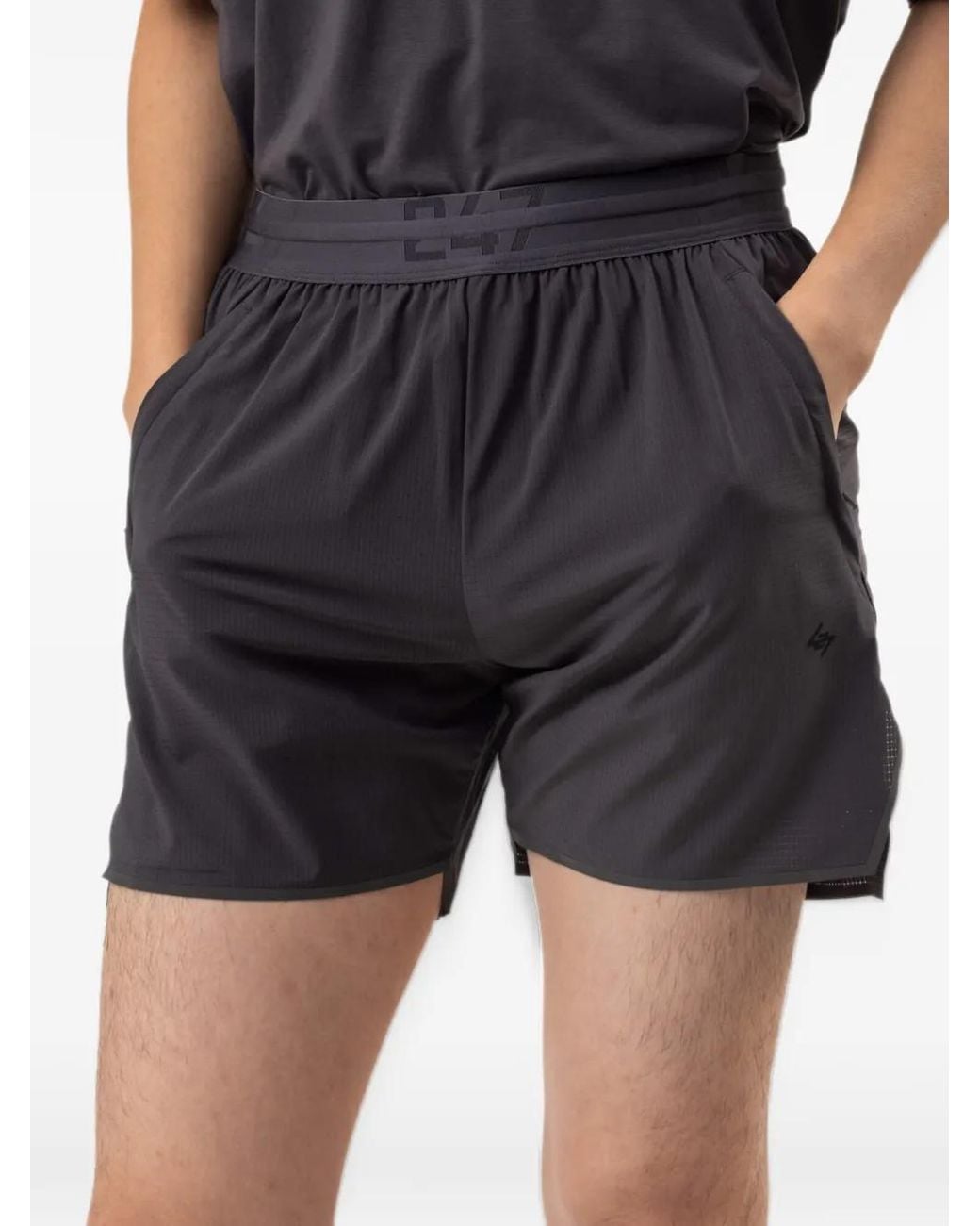 Represent Black 247 Aero Shorts for men