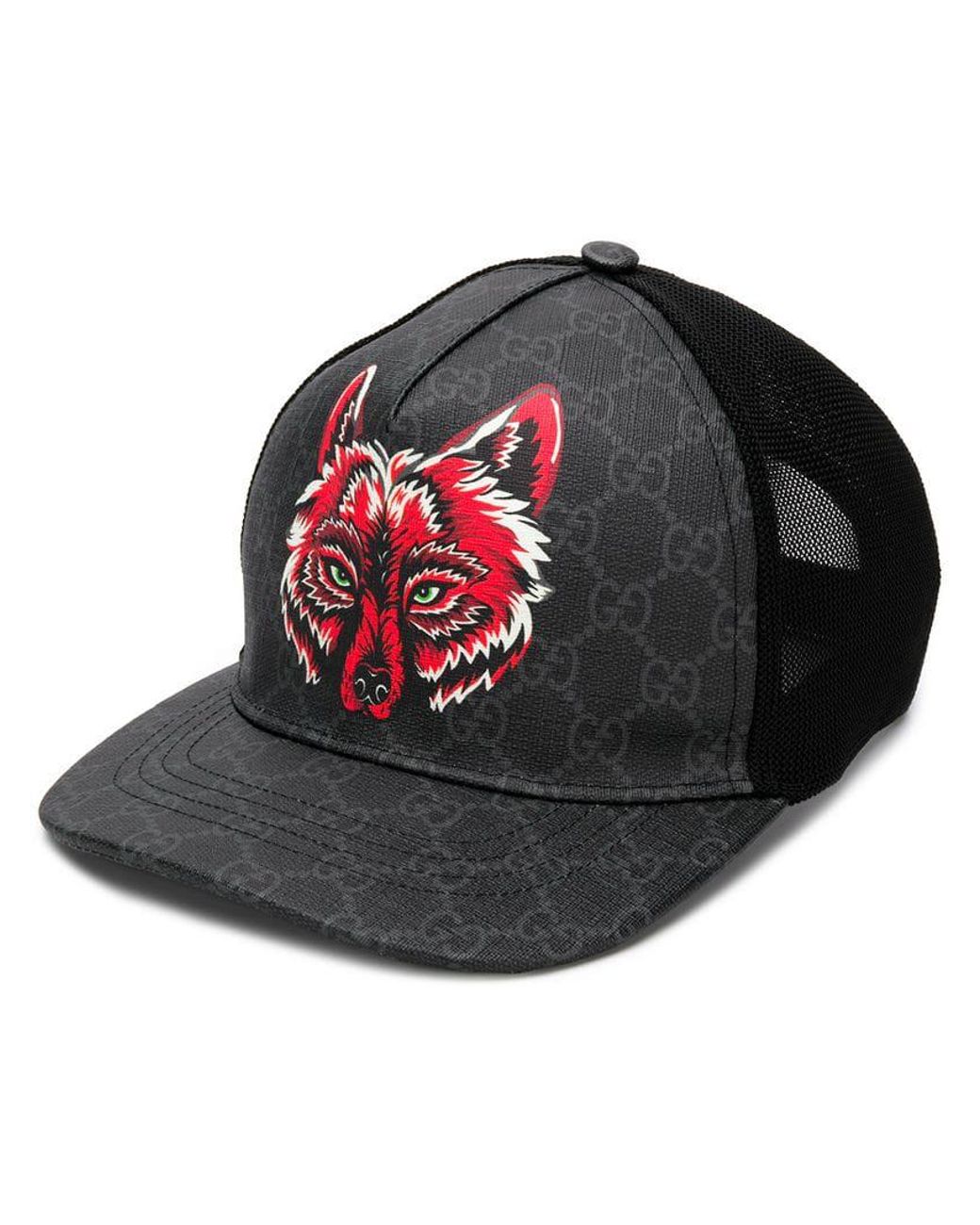 Gucci Synthetic GG Supreme Baseball Hat 