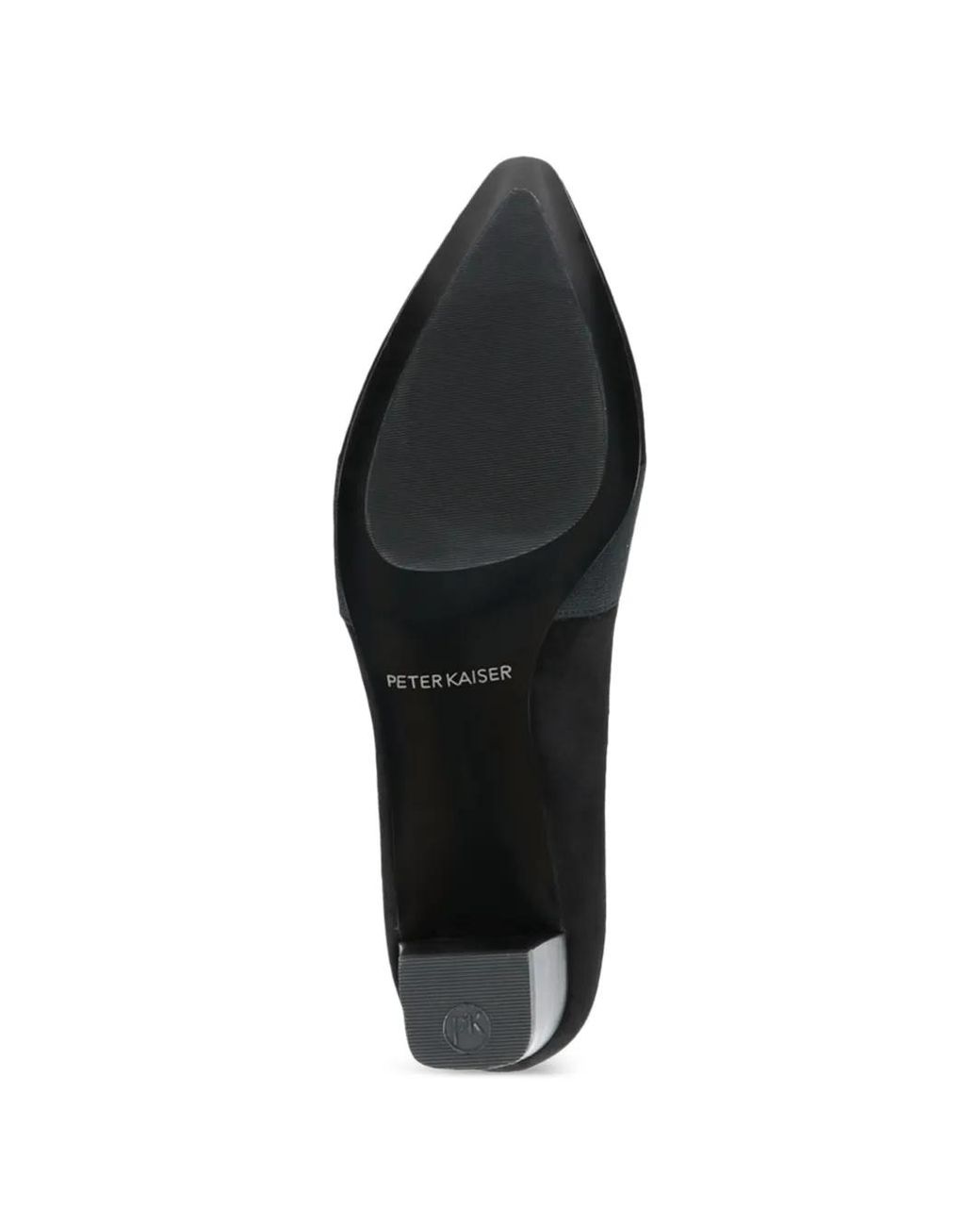 Peter Kaiser Black Block-Heel Pumps