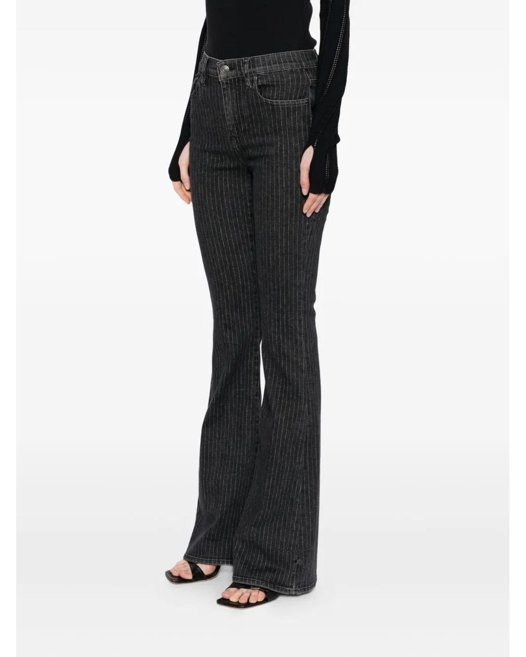 FRAME Black Flared Jeans