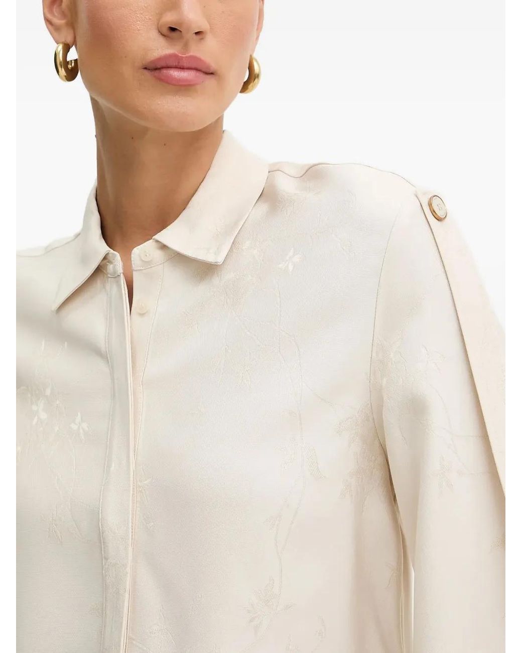 MARCIANO BY GUESS White Button Shirt