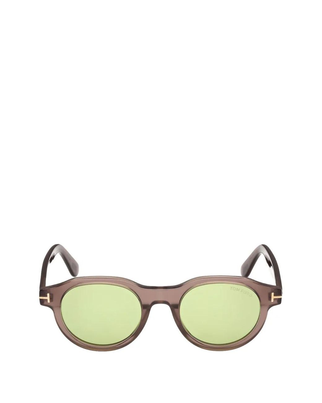 Tom Ford Green Nils-02 Round-Frame Sunglasses for men