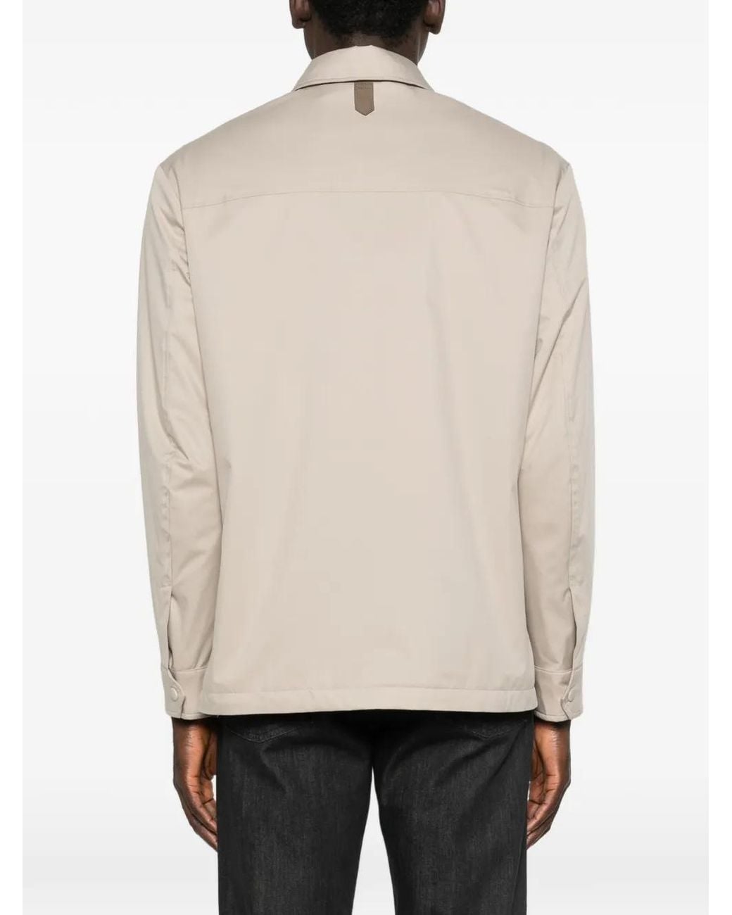Canali Natural Patch-Pocket Jacket for men